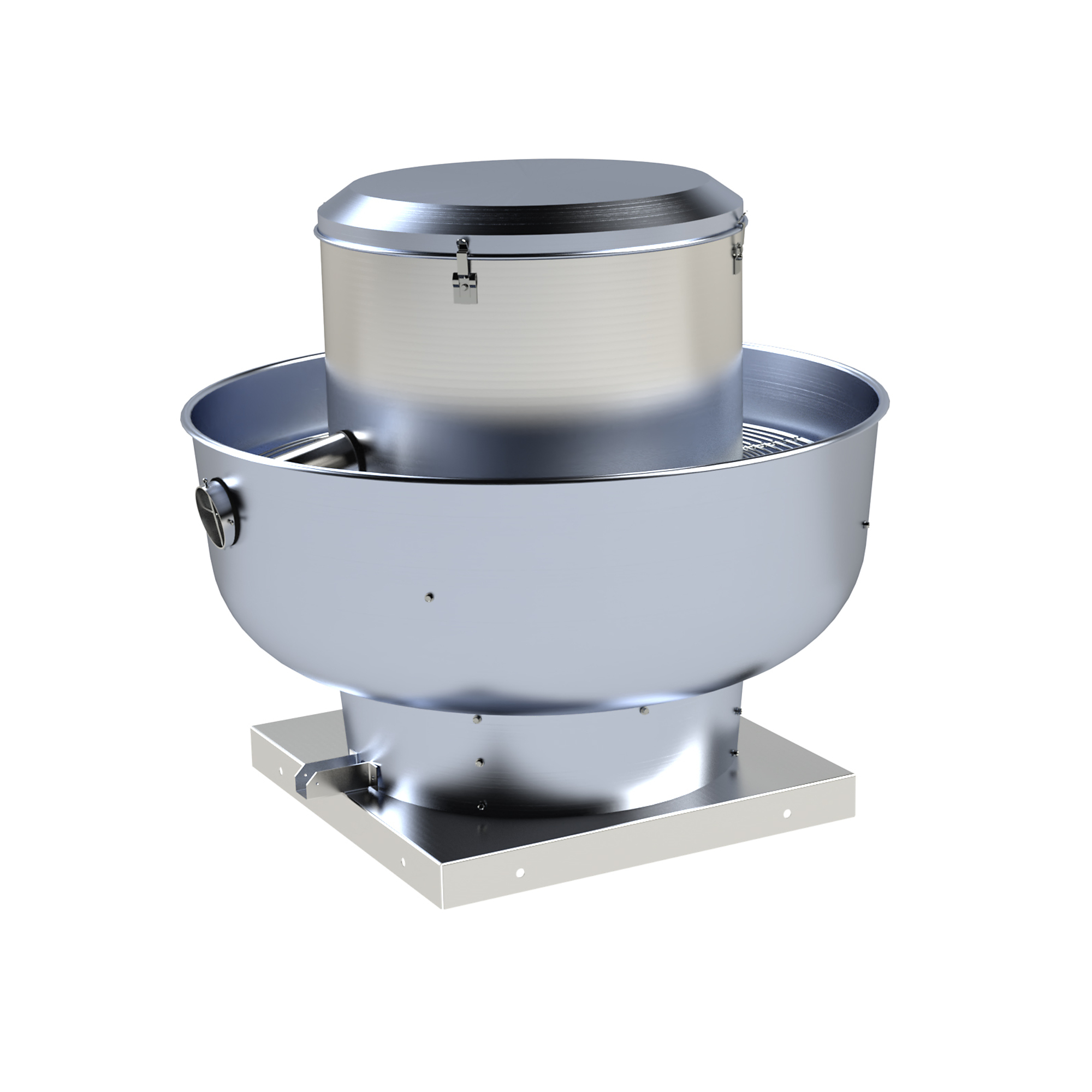 Canarm Belt Drive Upblast Exhauster, 13 1/2in., 1/2 HP, Model# ALX135UBT10050